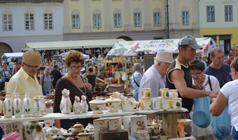 Olarii deschid târg în centrul Sibiului