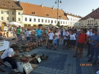 Toamna aduce olarii în centrul Sibiului