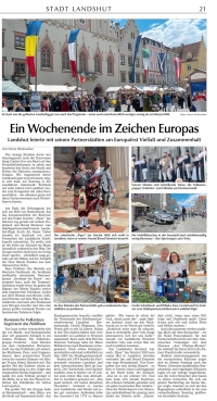 JUNII SIBIULUI – ambasadori ai culturii românești  la EuropaFest, Landshut